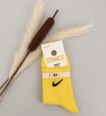 جوراب نایک زرد نئونی