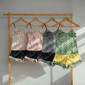 تاپ وشلوارک زنانه ساتن