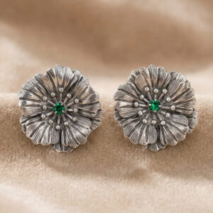 گوشواره زنانه طرح گل