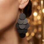 گوشواره زنانه پولکی