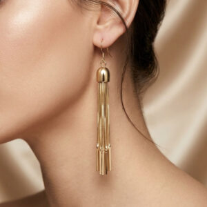 گوشواره آویز زنانه آبشاری