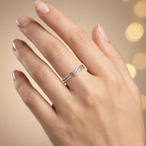 انگشتر زنانه هفتی دنیل مینیمال