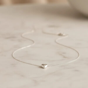 گردنبند زنانه طرح قلب