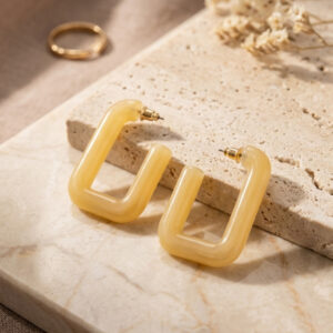 گوشواره زنانه رزین