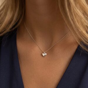 گردنبند زنانه طرح قلب