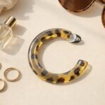 گوشواره حلقه ای زنانه پلنگی