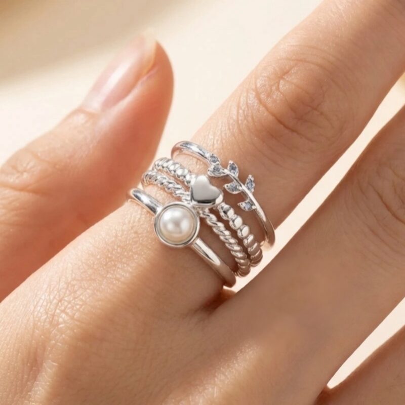 انگشتر زنانه پورتفینو چهار لاین