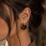 گوشواره آویز زنانه پلنگی